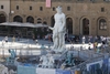 Флоренция: фонтану Нептуна на площади Синьории возвращен его былой блеск