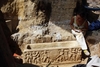 В Риме у Олимпийского стадиона обнаружены два древнеримских саркофага