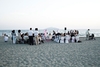 Первая свадьба на пляже во Фьюмичино