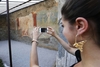 В Помпеи завершилась реставрация прекрасной фрески "Раненый Адонис"