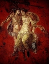 Помпеи: вандалы повредили ценную фреску Вакха и Ариадны