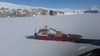 Итальянский ледокол достиг доселе неизученной точки Антарктиды