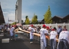 В Болонье приготовили пиццу на рекорд Гиннеса длиной 500 метров