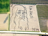 Итальянец создал портрет Леонардо на 27 гектарах земли