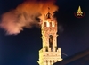 Ночью в Сиене произошел пожар на одной из главных башен исторического центра