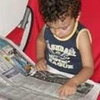 Итальянский мальчик, которому всего 3 года, свободно читает газеты и ж