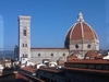 Японская туристка оставляет "памятный знак" на куполе Флорентийского Дуомо