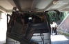 В Риме туристический автобус врезался в мост