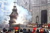 На Пасху во Флоренции повторится традиционный ритуал "Взрыв повозки"