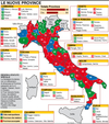 В "Новой Италии" останется 56 провинций из 110
