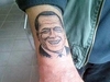 Поклонник Берлускони наколол на своей руке его портрет