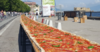 Самая длинная пицца в мире, испеченная в Неаполе, попала в книгу рекордов Гиннес