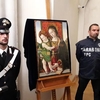 В Италии вернулся холст "Мадонна с младенцем" приписываемый Пинтуриккьо