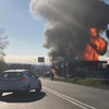 Близ Рима на АЗС произошел мощный взрыв, есть погибшие