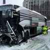 Автобус "Flixbus", отправившийся из Генуи, врезался в стену в Цюрихе: есть жертв