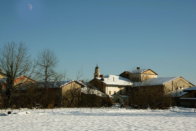 Наша деревня зимой