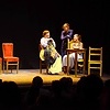 Спектакль Гоголя" Женитьба" в Риме.  Matrimonio . Teatro Belli a Roma