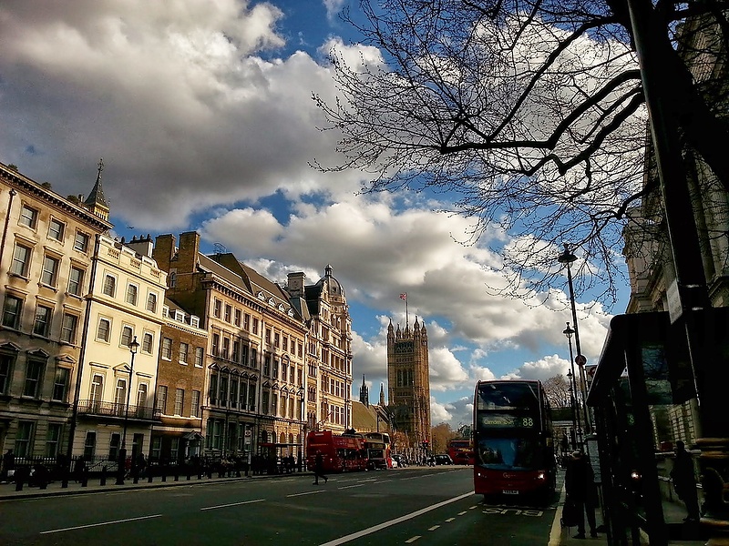 Лондон .Весна