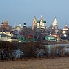 Коломна из  окна поезда
