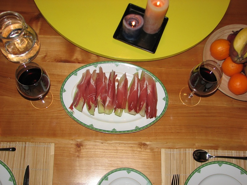 Proscuitto al melone