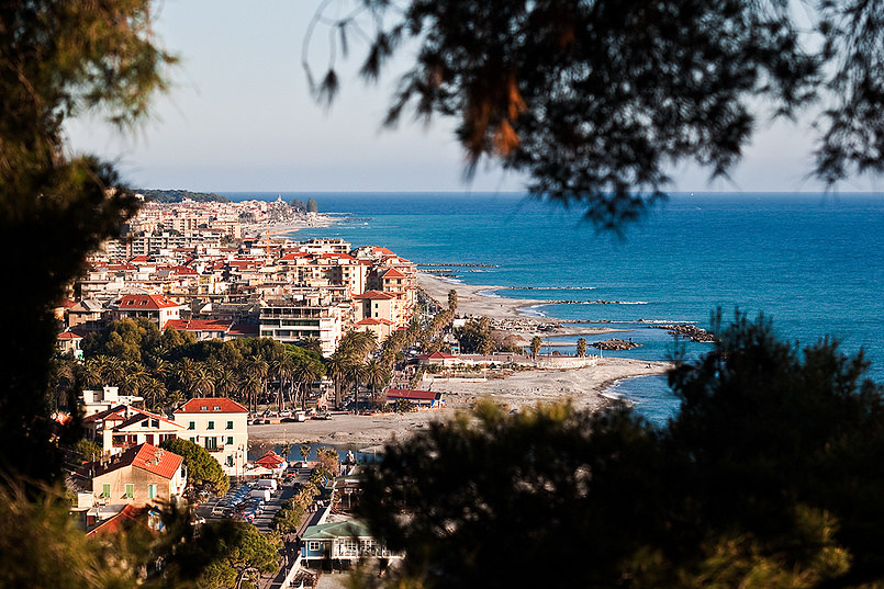 Ventimiglia - вид на "новый город"