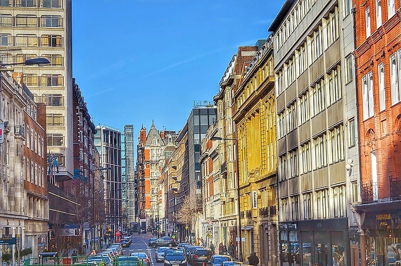 Улицы Лондона.