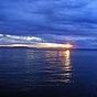 Синее море.