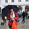 Я, венский дождь и венский зонт.